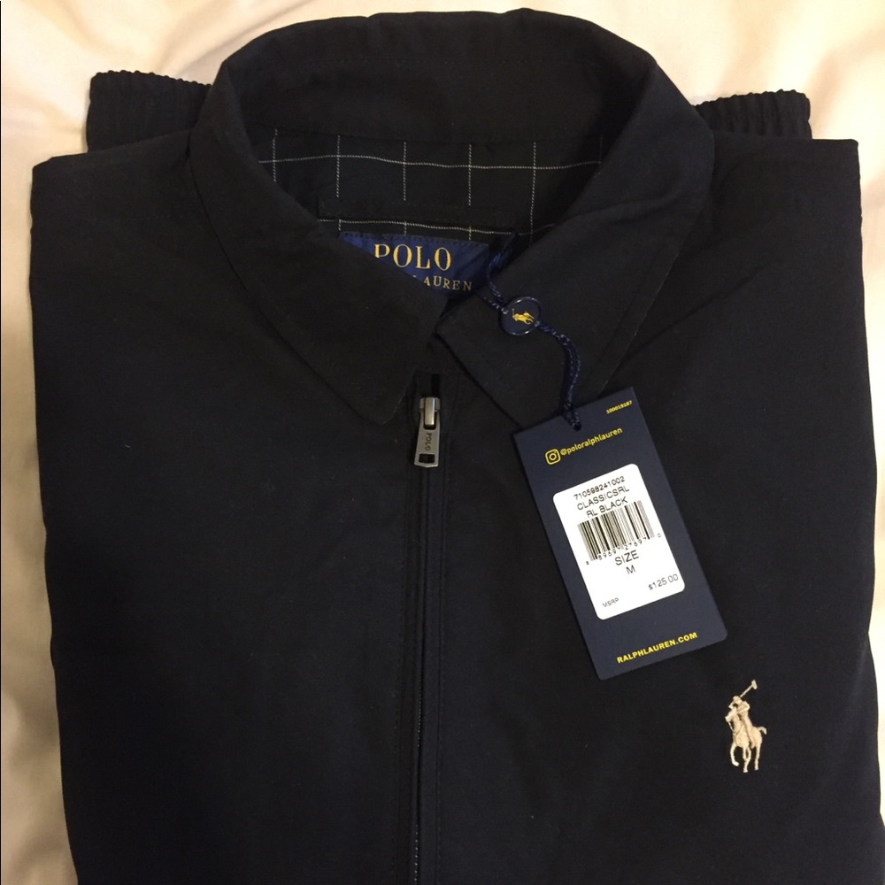 Polo jacket new with tags size M